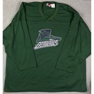 VTG Florida Everblades Jersey Mens Green ECHL Hockey Practice Shirt 2XL